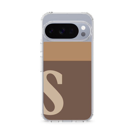 スリムプロテクションケース［ オリジナル - initial two tone - S brown ］