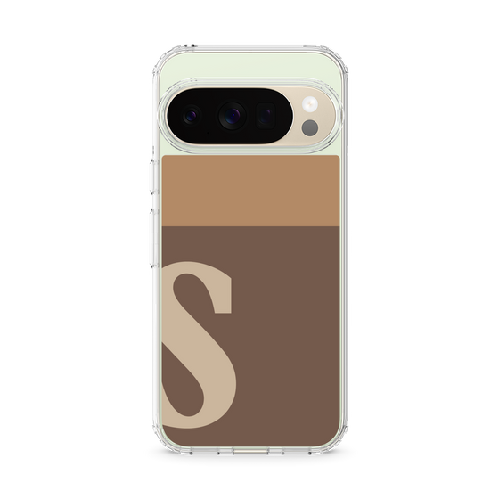 スリムプロテクションケース［ オリジナル - initial two tone - S brown ］