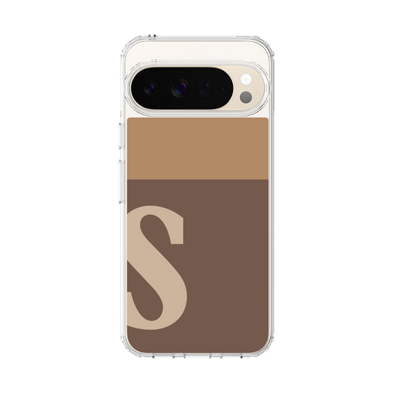 スリムプロテクションケース［ オリジナル - initial two tone - S brown ］