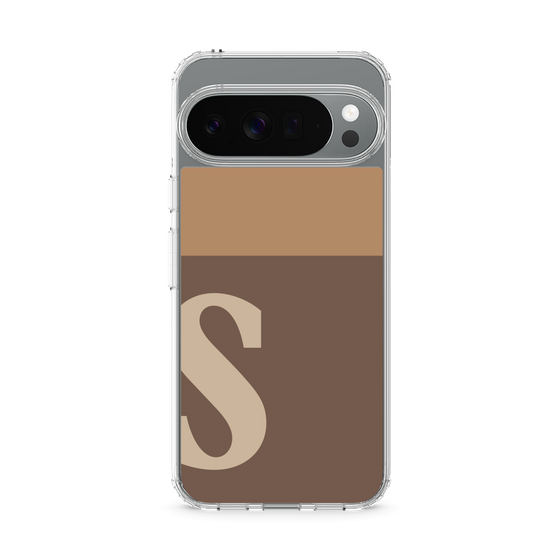 スリムプロテクションケース［ オリジナル - initial two tone - S brown ］