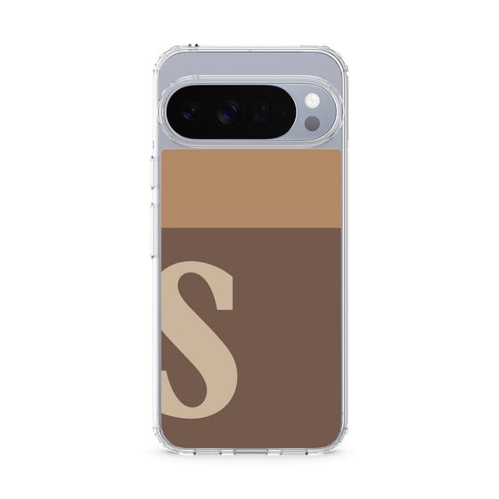 スリムプロテクションケース［ オリジナル - initial two tone - S brown ］
