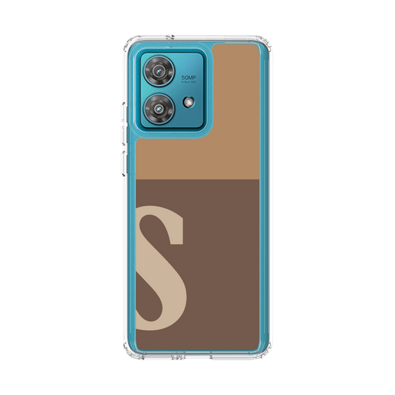 スリムプロテクションケース［ オリジナル - initial two tone - S brown ］