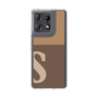 スリムプロテクションケース［ オリジナル - initial two tone - S brown ］
