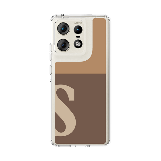 スリムプロテクションケース［ オリジナル - initial two tone - S brown ］
