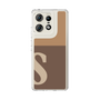スリムプロテクションケース［ オリジナル - initial two tone - S brown ］