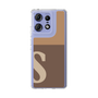 スリムプロテクションケース［ オリジナル - initial two tone - S brown ］