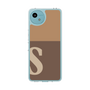 スリムプロテクションケース［ オリジナル - initial two tone - S brown ］