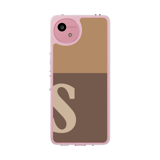 スリムプロテクションケース［ オリジナル - initial two tone - S brown ］
