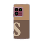 スリムプロテクションケース［ オリジナル - initial two tone - S brown ］