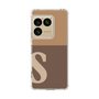 スリムプロテクションケース［ オリジナル - initial two tone - S brown ］