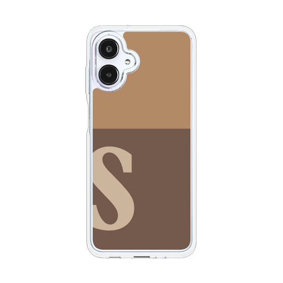 スリムプロテクションケース［ オリジナル - initial two tone - S brown ］