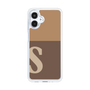 スリムプロテクションケース［ オリジナル - initial two tone - S brown ］