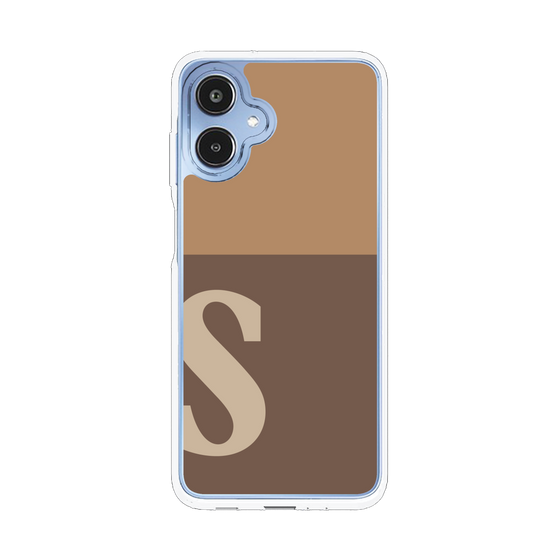 スリムプロテクションケース［ オリジナル - initial two tone - S brown ］