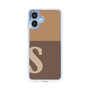 スリムプロテクションケース［ オリジナル - initial two tone - S brown ］
