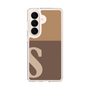 スリムプロテクションケース［ オリジナル - initial two tone - S brown ］