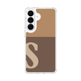 スリムプロテクションケース［ オリジナル - initial two tone - S brown ］