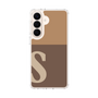 スリムプロテクションケース［ オリジナル - initial two tone - S brown ］