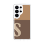 スリムプロテクションケース［ オリジナル - initial two tone - S brown ］