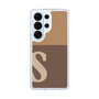 スリムプロテクションケース［ オリジナル - initial two tone - S brown ］