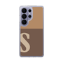 スリムプロテクションケース［ オリジナル - initial two tone - S brown ］