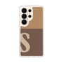 スリムプロテクションケース［ オリジナル - initial two tone - S brown ］