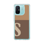 スリムプロテクションケース［ オリジナル - initial two tone - S brown ］