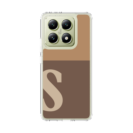 スリムプロテクションケース［ オリジナル - initial two tone - S brown ］