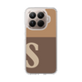 スリムプロテクションケース［ オリジナル - initial two tone - S brown ］