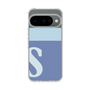スリムプロテクションケース［ オリジナル - initial two tone - S blue ］