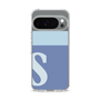 スリムプロテクションケース［ オリジナル - initial two tone - S blue ］