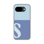 スリムプロテクションケース［ オリジナル - initial two tone - S blue ］