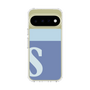 スリムプロテクションケース［ オリジナル - initial two tone - S blue ］
