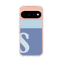 スリムプロテクションケース［ オリジナル - initial two tone - S blue ］