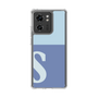 スリムプロテクションケース［ オリジナル - initial two tone - S blue ］