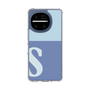 スリムプロテクションケース［ オリジナル - initial two tone - S blue ］
