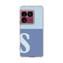 スリムプロテクションケース［ オリジナル - initial two tone - S blue ］
