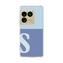 スリムプロテクションケース［ オリジナル - initial two tone - S blue ］