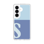 スリムプロテクションケース［ オリジナル - initial two tone - S blue ］