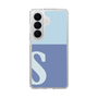 スリムプロテクションケース［ オリジナル - initial two tone - S blue ］