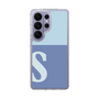 スリムプロテクションケース［ オリジナル - initial two tone - S blue ］