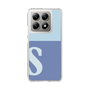 スリムプロテクションケース［ オリジナル - initial two tone - S blue ］