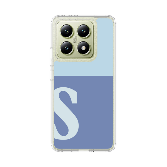 スリムプロテクションケース［ オリジナル - initial two tone - S blue ］