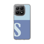 スリムプロテクションケース［ オリジナル - initial two tone - S blue ］