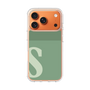 スリムプロテクションケース［ オリジナル - initial two tone - S green ］