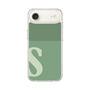 スリムプロテクションケース［ オリジナル - initial two tone - S green ］