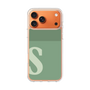 スリムプロテクションケース［ オリジナル - initial two tone - S green ］