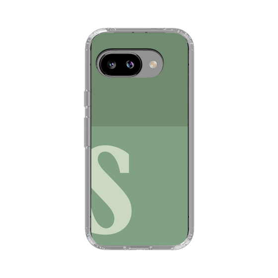 スリムプロテクションケース［ オリジナル - initial two tone - S green ］
