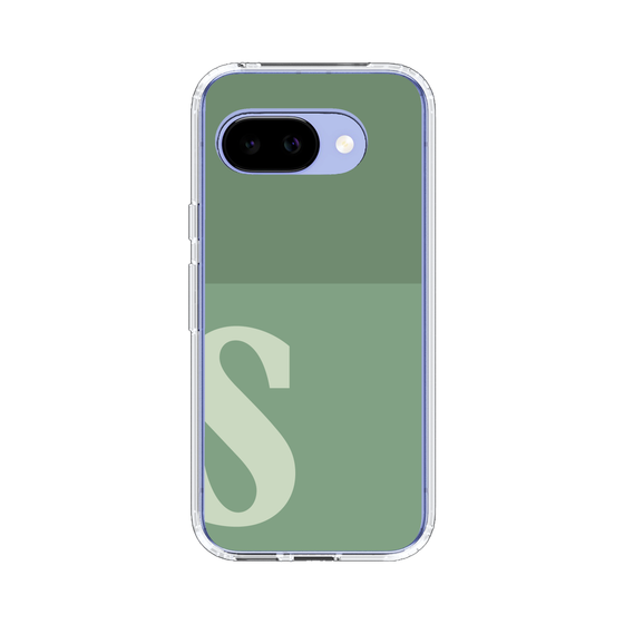 スリムプロテクションケース［ オリジナル - initial two tone - S green ］