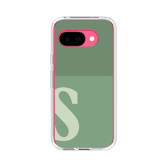 スリムプロテクションケース［ オリジナル - initial two tone - S green ］