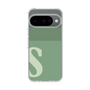 スリムプロテクションケース［ オリジナル - initial two tone - S green ］